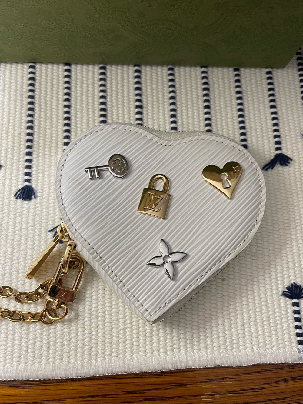 RARE Louis Vuitton Heart Pouch